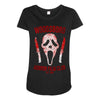 woodsboro horror film club Maternity Scoop Neck T-shirt