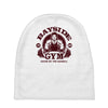 saved by the barbell Baby Beanies