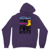 Forget Glass Slippers This Princess Wears Fire Boots Unisex Hoodie