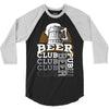 Beer Club Pub 3/4 Sleeve Shirt