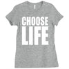 choose life Ladies Fitted T-Shirt