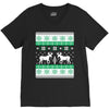 reindeer christmas ugly sweater V-Neck Tee