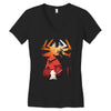 the great battle Women's V-Neck T-Shirt