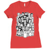 point and click Ladies Fitted T-Shirt