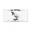 full controll License Plate