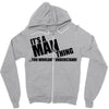man thing Zipper Hoodie