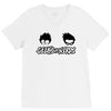 geeks vs nerds V-Neck Tee