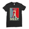 beaker meep poster, ideal birthday gift or present Ladies Fitted T-Shirt