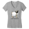 Dogtor Women's V-Neck T-Shirt