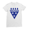 vote pizza best trending Ladies Fitted T-Shirt