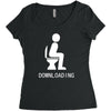 downloading ! funny white sex Women's Triblend Scoop T-shirt