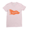 go flag Ladies Fitted T-Shirt