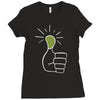 green thumb Ladies Fitted T-Shirt