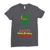 hot grill on grill action Ladies Fitted T-Shirt