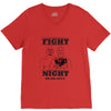 Fight Night V-Neck Tee