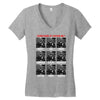 expressions of captain holt Women's V-Neck T-Shirt
