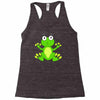 frog cute Racerback Tank