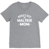 world's best maltese mom V-Neck Tee