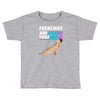 frenchies and yoga Toddler T-shirt