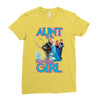 aunt of the birthday girl Ladies Fitted T-Shirt