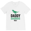 Daddysaurus V-Neck Tee