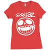 gorillaz x ray rap hip hop Ladies Fitted T-Shirt
