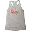merry pizzamas 3 Racerback Tank