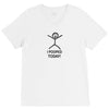 i pooped today V-Neck Tee