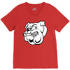 bulldog V-Neck Tee