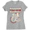 social distortion ball &amp; chain Ladies Fitted T-Shirt