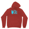 save a wave ride a surfer Hoodie