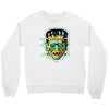 vintage frankenstein mask Crewneck Sweatshirt