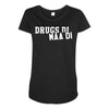 drugs di maa di Maternity Scoop Neck T-shirt