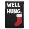 well hung endowed christmas stocking funny iPad Mini