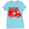 not an ambulance Ladies Fitted T-Shirt