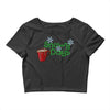 snowy days Crop Top