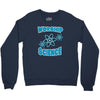science worship funny geek atheist anti religion Crewneck Sweatshirt