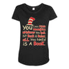 you can find magic in book Maternity Scoop Neck T-shirt