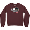 pulp fiction cartoon ideal birthday present or gift Crewneck Sweatshirt