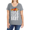 slice slice baby Ladies Curvy T-Shirt