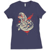 chest burstin' alien Ladies Fitted T-Shirt