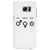 man woman geek symbols Samsung Galaxy S7 Edge