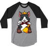 lucky cait sith 3/4 Sleeve Shirt