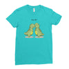 hug me Ladies Fitted T-Shirt
