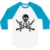 pi rate pirate 3/4 Sleeve Shirt