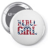 rebel girl Pin-back button