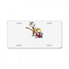 downhill License Plate