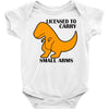 licensed to carry small arms Baby Bodysuit