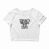 there's more to life Crop Top