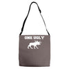 ugly moose funny animal present tee new Adjustable Strap Totes